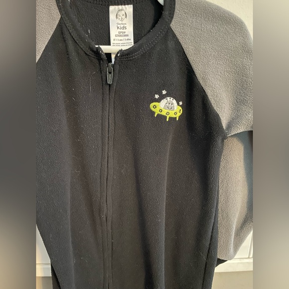 Gerber Fuzzy Space Footie Zippy Size 3T - Picture 3 of 5